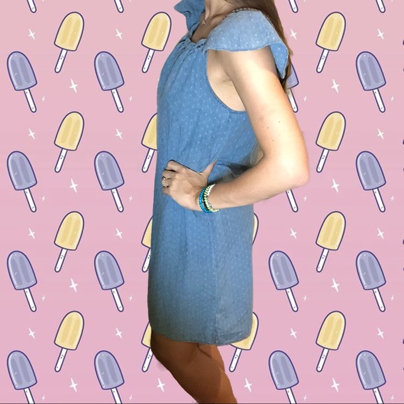 Jean-like J crew dress - Picture 3 of 4